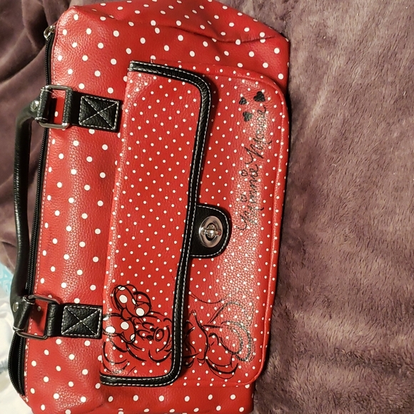 Disney Handbags - Disney Parks Minnie Mouse Red Polka Dot Purse handbag